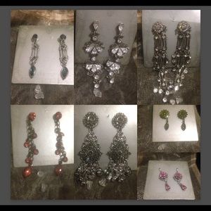 7 PAIR KENNY MA EARRINGS